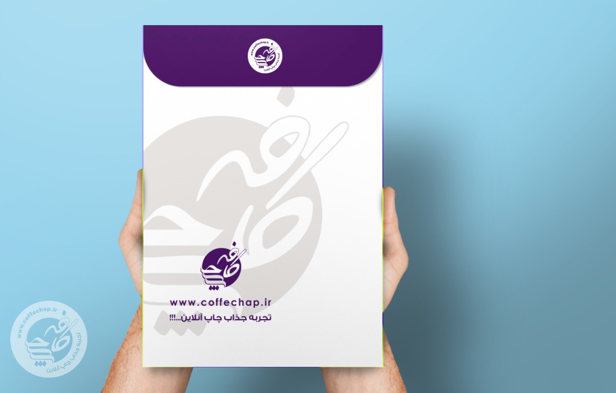 پاکت نامه دیجیتال کتان 100 گرم A5