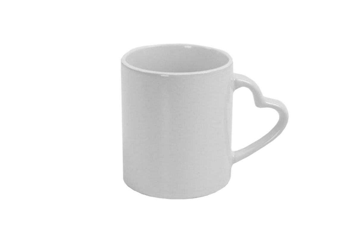 ماگ دسته قلبی ساده