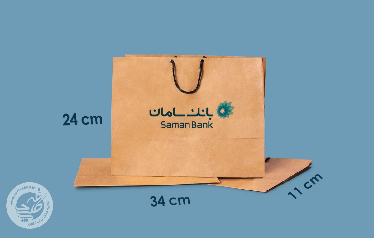 ساک دستی کرافت به ابعاد 11-24-34