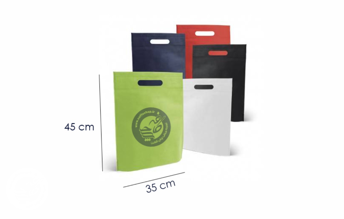 ساک دستی پارچه ای سوزنی 45*35 سانتی متر