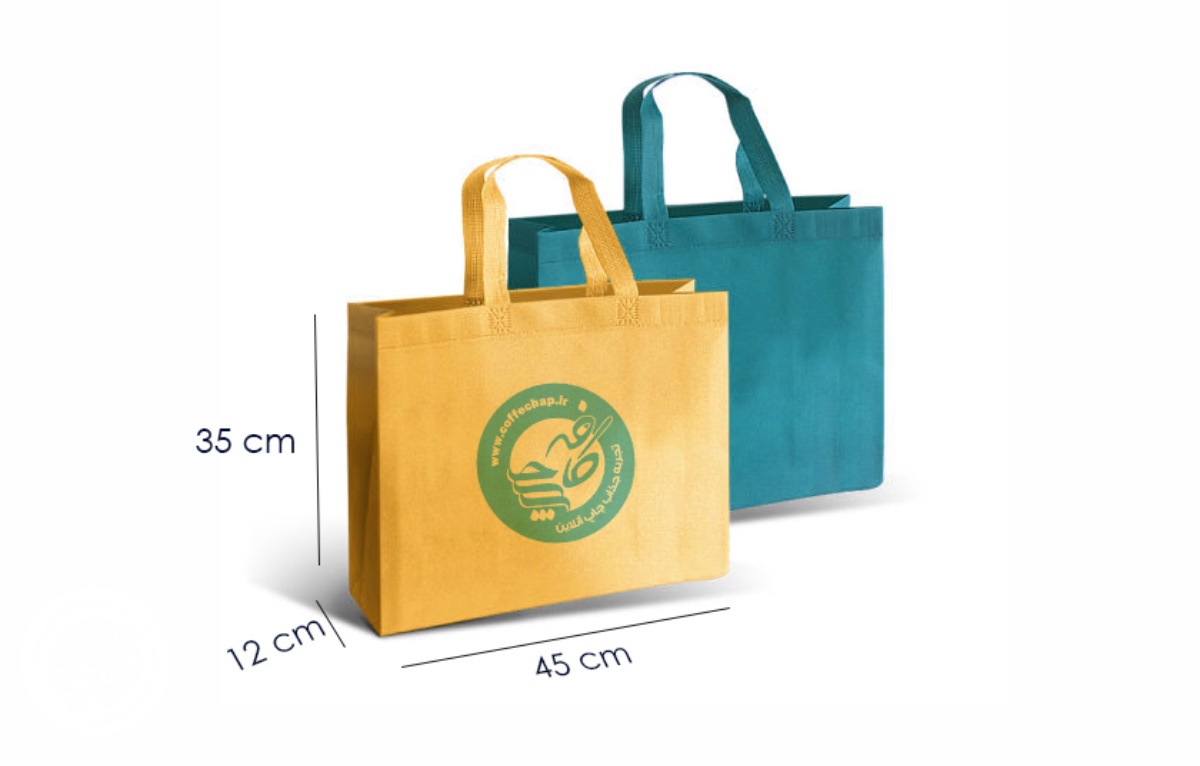 ساک دستی پارچه ای سوزنی 12*45*35 سانتی متر