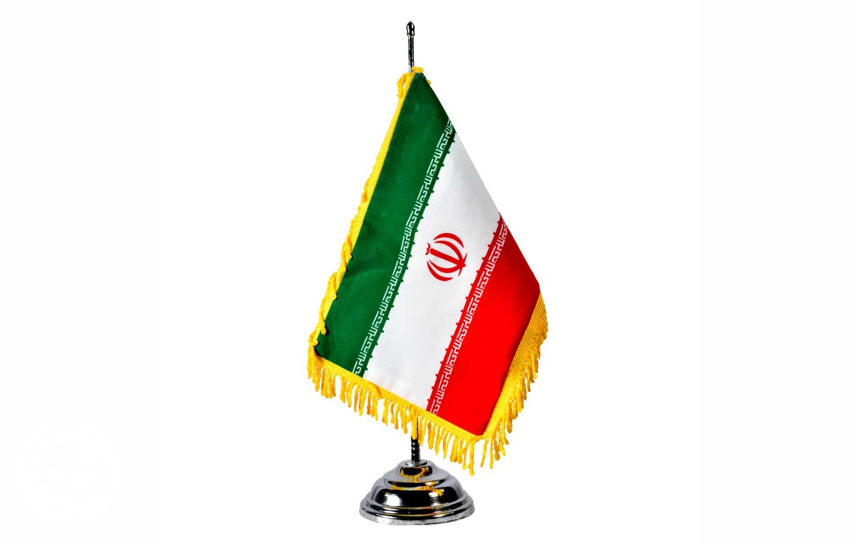 پرچم رومیزی مخمل